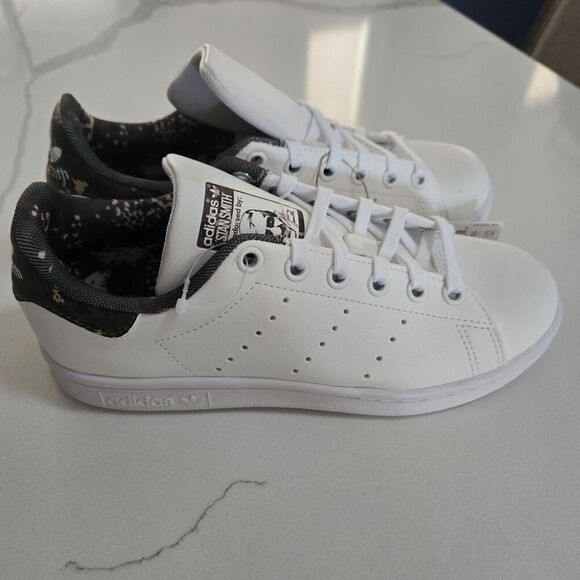 Adidas BAPE x Stan Smith CAMO Shoes Sneakers Kids Size 3.5 US NEW - Picture 1 of 10